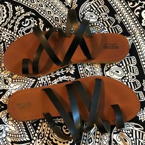 Mossimo strappy sandals